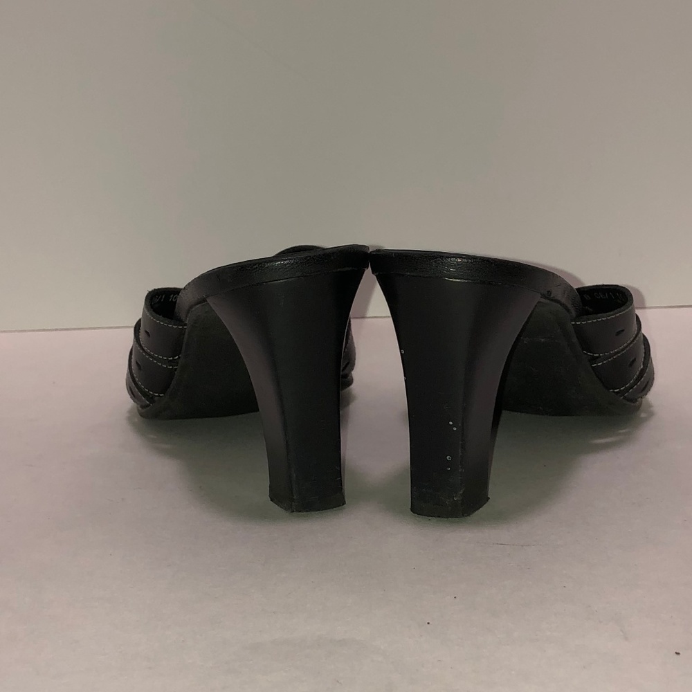 Franco Sarto Black mule/slide on/sandal/heels - Picture 4 of 6